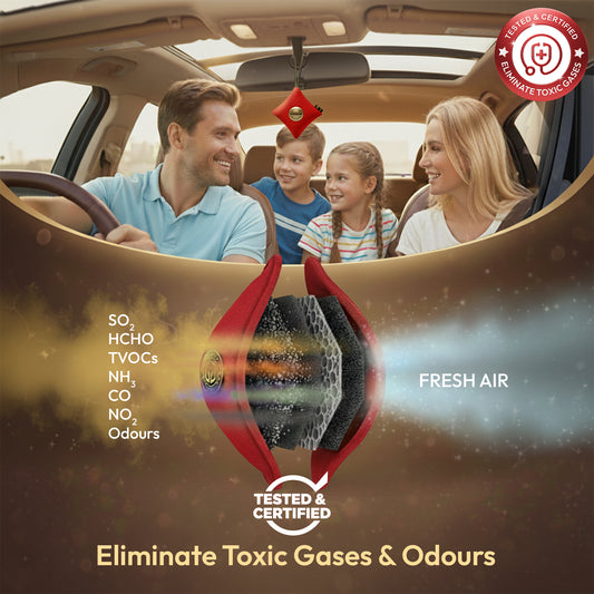 GOODAIR 2.0 Car Air Purifier | Special Royal Red