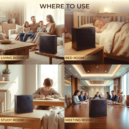 GOODAIR Home | Air Purifier for Home | Adsorbs Odours, Moisture & Toxic Gases | No Harmful Chemicals | Safe for Kids & Elders | Long-Lasting | Non-electric