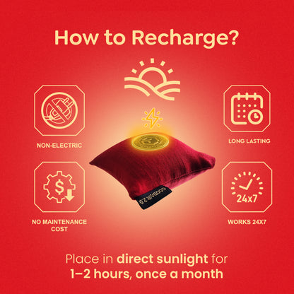GOODAIR 2.0 Car Air Purifier | Special Royal Red