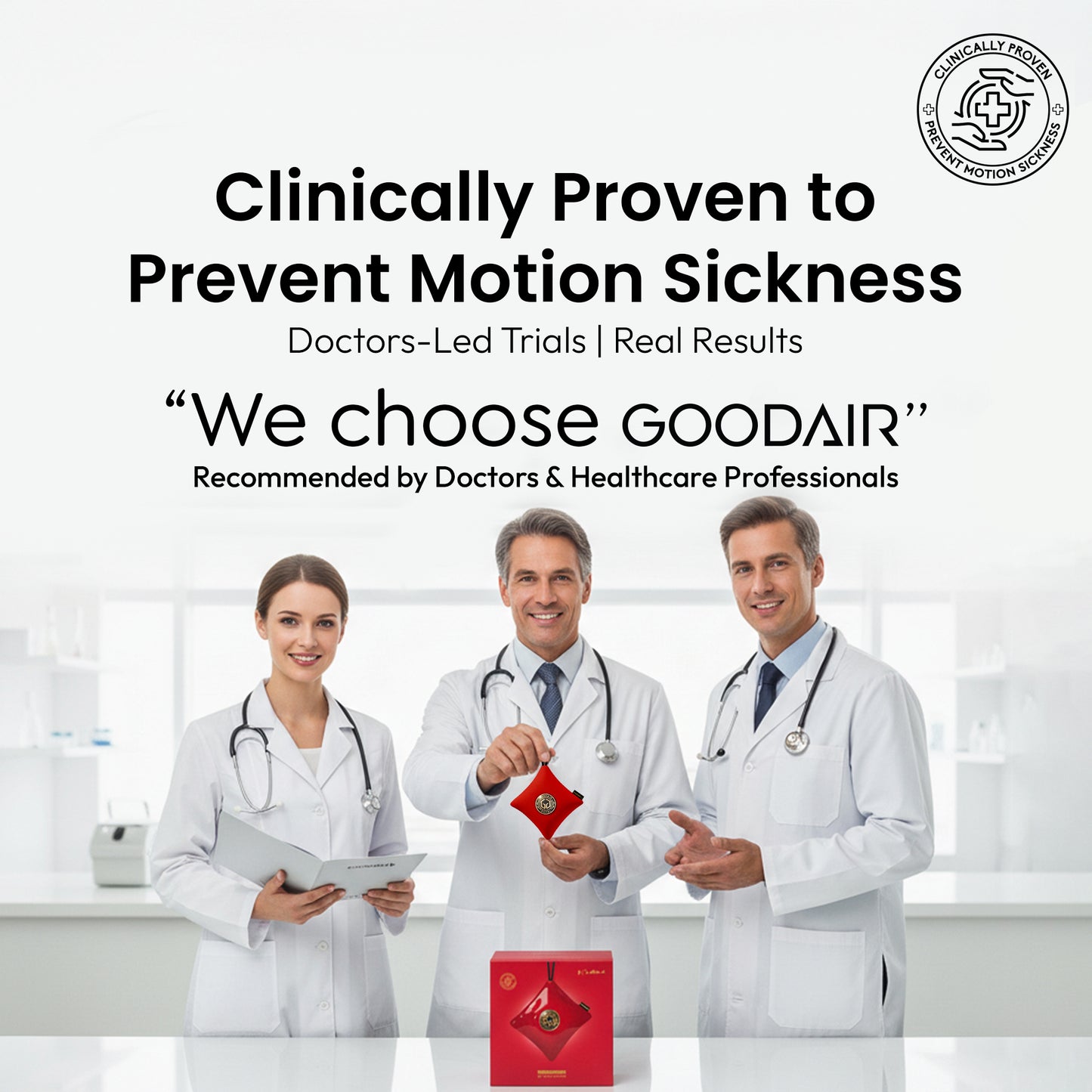 GOODAIR 2.0 Car Air Purifier | Special Royal Red