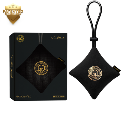 GOODAIR 2.0 Premium Non-electric Car Air Purifier | Super Black