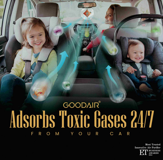GOODAIR 2.0 Premium Non-electric Car Air Purifier | Romantic Coffee