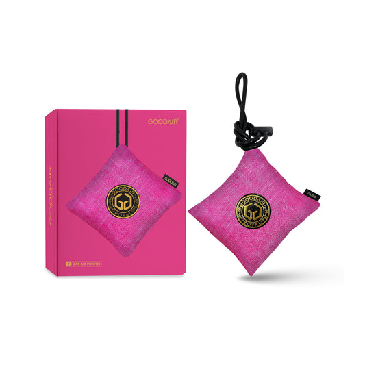 GOODAIR 2.0 Premium Non-electric Car Air Purifier | Stylish Pink